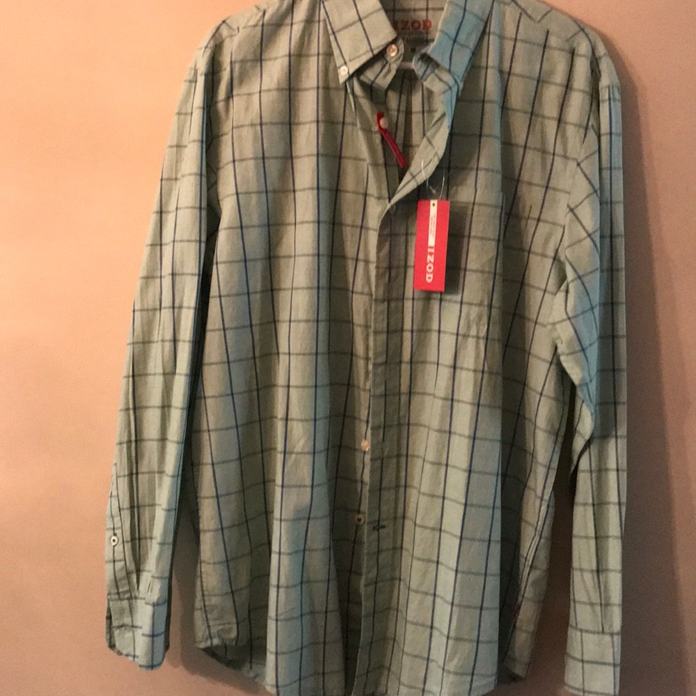 Izod Classic Button Down Shirt M